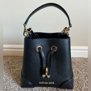 Michael Kors Black Bucket Bag